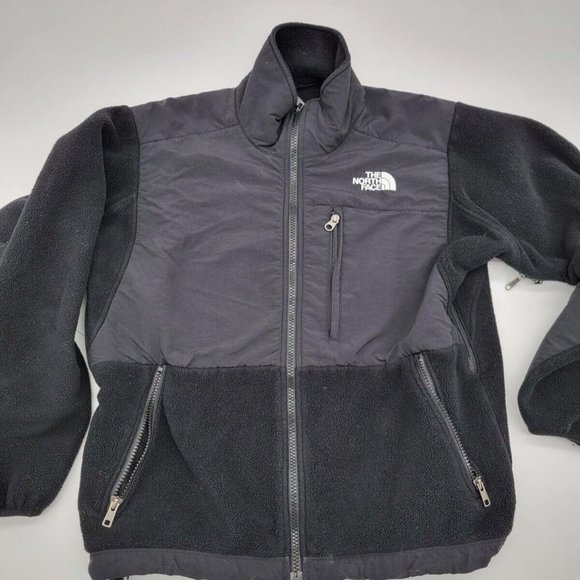 The North Face Women’s Black Full Zip Fleece Jacket Size XS - Picture 1 of 4